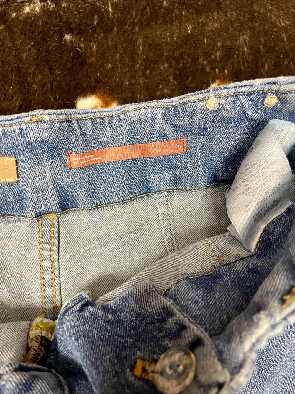 Anthropologie Pilcro Size 29 “The Skipper” Cropped Wide-Leg Jeans- gently used - Picture 8 of 14